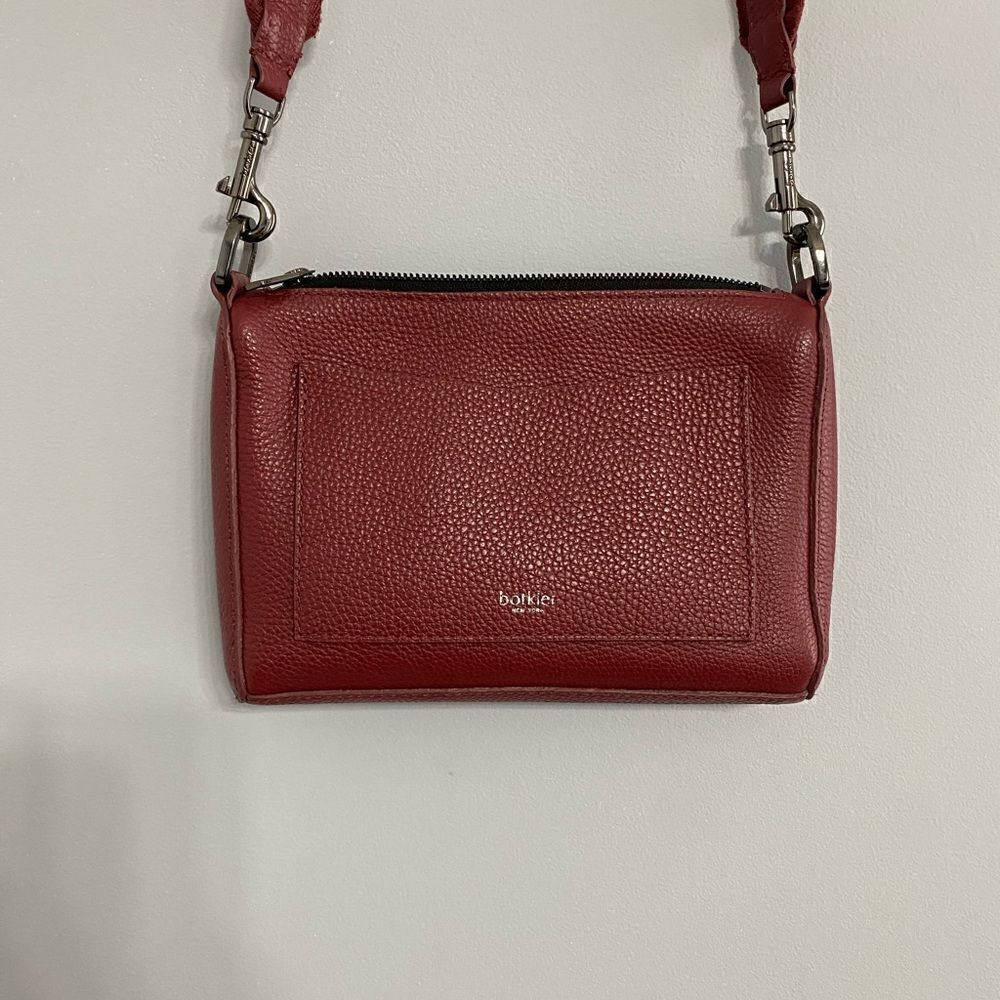 Botkier Valentina Burgundy Crossbody Bag - Picture 11 of 16
